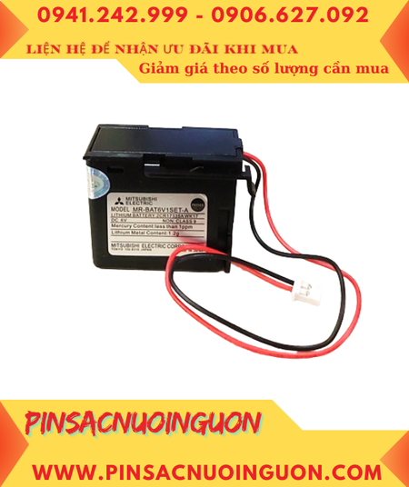 Mitsubishi MR-BAT6V1SET-A; Pin nuôi nguồn Mitsubishi MR-BAT6V1SET-A lithium 6v _Xuất xứ Nhật