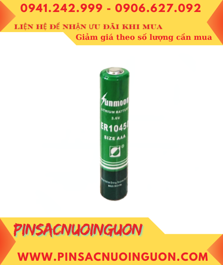 Sunmoon ER10450, Pin nuôi nguồn PLC Sunmoon ER10450 lithium 3.6V 800mAh chính hãng