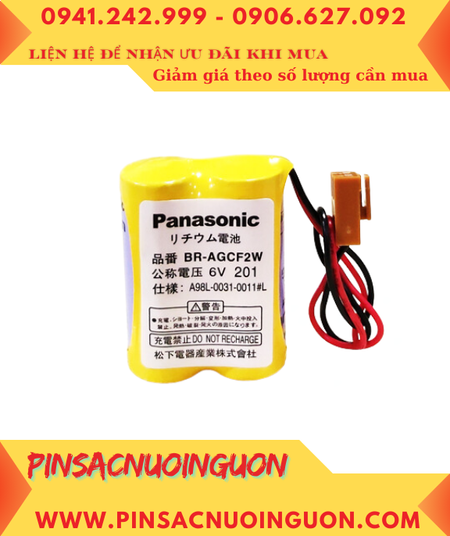 Panasonic BR-AGCF2W; Pin nuôi nguồn Panasonic BR-AGCF2W lithium 6v _Xuất xứ Nhật