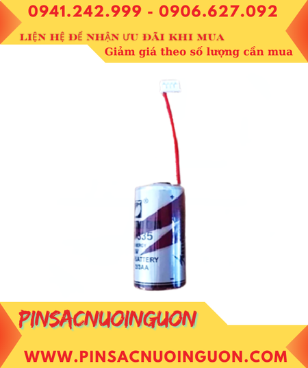 Sunmoon ER14335 (ZẮC CẮM); Pin nuôi nguồn Sunmoon ER14335 lithium 3.6v 1650mAh 2/3AA chính hãng