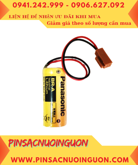 Panasonic BR-A (Zắc JEA); Pin nuôi nguồn Panasonic BR-A lithium 3v 1800mAh, Xuất xứ Nhật