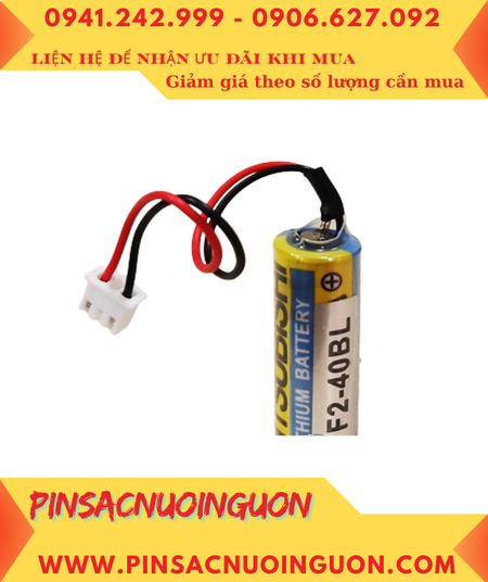Mitsubishi F2-40BL; Pin nuôi nguồn Mitsubishi F2-40BL lithium 3.6v AA 1800mAh _Xuất xứ Nhật