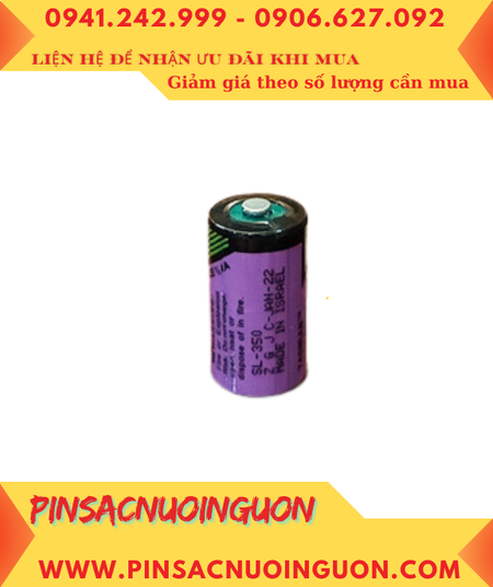 Tadiran SL-350; Pin nuôi nguồn PLC Tadiran SL-350 lithium 3.6v 1/2AA 1200mAh chính hãng /Xuất xứ Israel