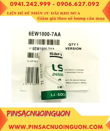 Siemens 6EW1000-7AA; Pin nuôi nguồn PLC Siemens 6EW1000-7AA lithium 3.6v 8500mAh _France