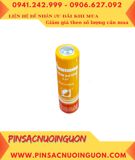Sunmoon ER14505M; Pin nuôi nguồn Sunmoon ER14505M LI/SOCl₂ SPIRAL 3.6v AA 1800mAh chính hãng