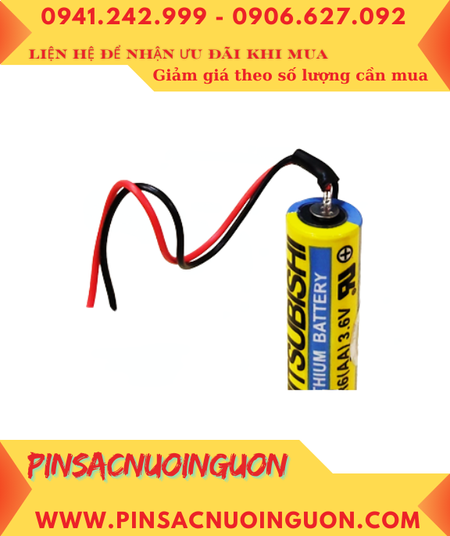 Mitsubishi ER6V-C4; Pin nuôi nguồn Mitsubishi ER6V-C4 lithium 3.6v chính hãng _Xuất xứ Nhật