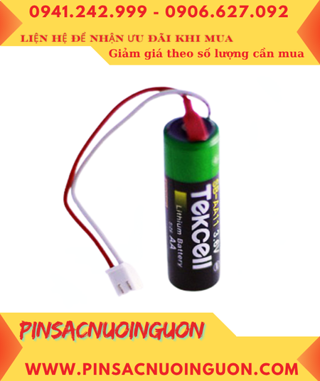 Tekcell SB-AA11; Pin nuôi nguồn PLC Tekcell SB-AA11 lithium 3.6V AA 2400mAh _Xuất xứ Hàn quốc