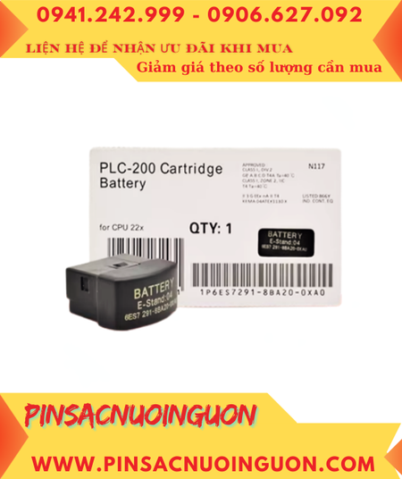 Siemens 6ES7291-8BA20-0XA0; Pin nuôi nguồn Siemens 6ES7291-8BA20-0XA0 lithium 3V chính hãng