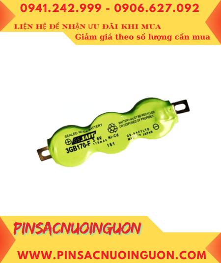 Pin Mitsubishi 3GB170-F; Pin sạc NiMh nuôi nguồn Mitsubishi 3GB170-F chính hãng