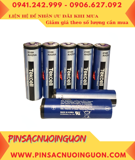 Tekcell SB-AA11; Pin nuôi nguồn PLC Tekcell SB-AA11 lithium 3.6V AA 2400mAh _Xuất xứ Hàn quốc