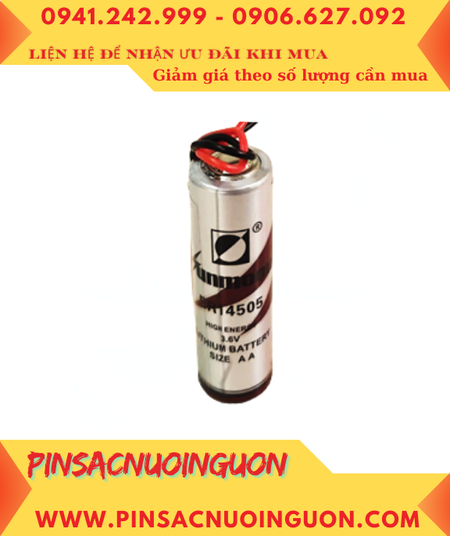 Sunmoon ER14505 (PH2.0-2P), Pin nuôi nguồn Sunmoon ER14505 lithium 3.6v AA 2600mAh