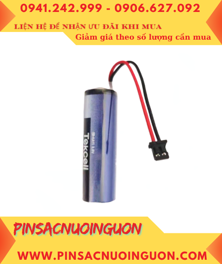 Tekcell SB-AA11; Pin nuôi nguồn PLC Tekcell SB-AA11 lithium 3.6V AA 2400mAh _Xuất xứ Hàn quốc