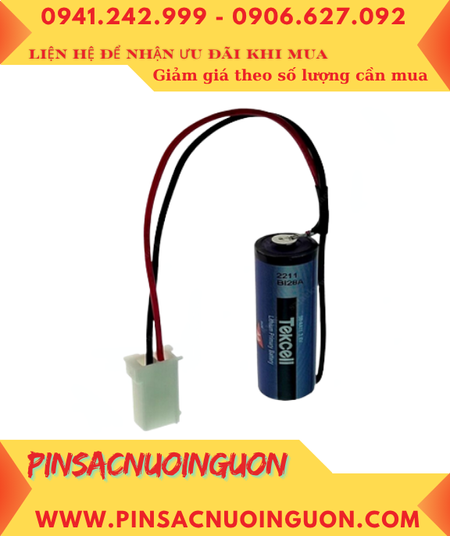 Tekcell SB-AA11; Pin nuôi nguồn PLC Tekcell SB-AA11 lithium 3.6V AA 2400mAh _Xuất xứ Hàn quốc