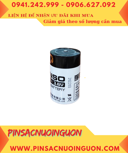 Pin ER26500H _Pin Fanso ER26500H; Pin nuôi nguồn PLC Fanso ER26500H lithium 3.6v C 9000mAh chính hãng
