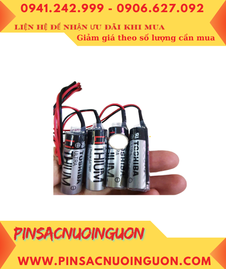 Yaskawa ER6VC4 (Bộ 04 viên); Pin Motoman Yaskawa ER6VC4 lithium 3.6v 8000mAh, Xuất xứ NHẬT