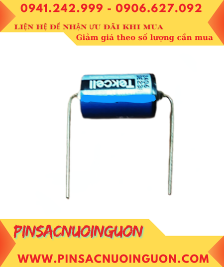 Tekcell SB-AA02 (trục thép hàn), Pin nuôi nguồn PLC Tekcell SB-AA02 lithium 3.6v 1/2AA 1200mAh (Hàn Quốc)