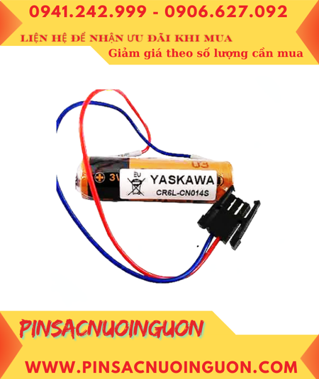 YASKAWA CR6L-CN014S; Pin YASKAWA CR6L-CN014S lithium 3v AA 2300mAh (Xuất xứ Nhật)