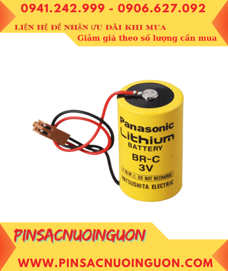 Pin BR-C; Pin Panasonic BR-C ; Pin nuôi nguồn Panasonic BR-C lithium 3v C 5000mAh _Xuất xứ Nhật