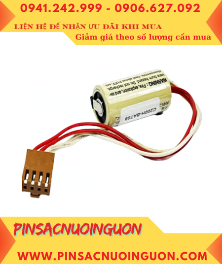 Sanyo CR17335SE (Zắc ZEA), Pin nuôi nguồn Sanyo CR17335SE lithium 3v 2/3A 1800mAh, Xuất xứ Nhật