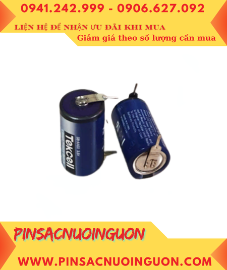 Tekcell SB-AA02; Pin nuôi nguồn PLC Tekcell SB-AA02 lithium 3.6v 1/2AA 1200mAh _Xuất xứ Hàn Quốc