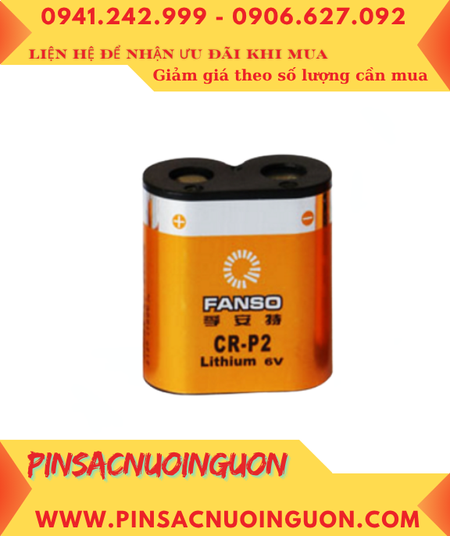 Pin CR-P2 _Pin FANSO CR-P2; Pin lithium 6v FANSO CR-P2 PhotoLithium