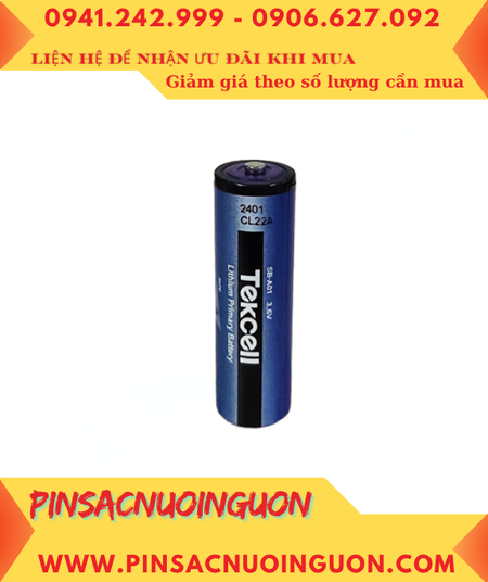 Tekcell SB-A01; Pin nuôi nguồn PLC Tekcell SB-A01 lithium 3.6v 3650mAh chính hãng, Xuất xứ Hàn Quốc