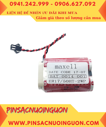 Pin BAT-0014-001, Pin nuôi nguồn PLC BAT-0014-001 lithium 3.6V 5500mAh _Xuất xứ Nhật