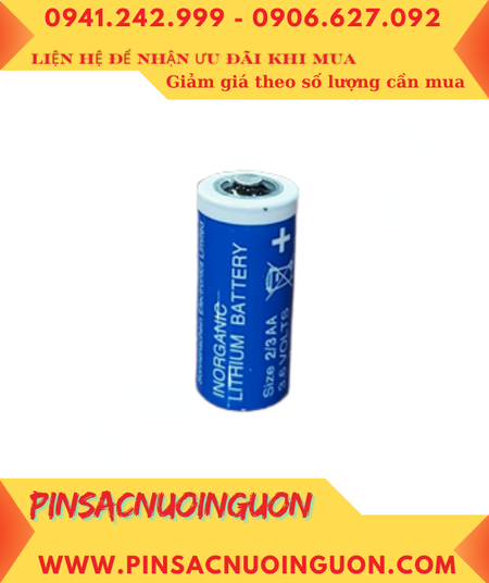 Sonnecell TL-5955; Pin nuôi nguồn Sonnecell TL-5955 lithium 3.6v 2/3A 1450mAh _Made in Germany