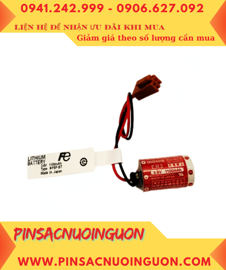 FUJI NP8P-BT; Pin nuôi nguồn FUJI PLC NP1PS NP8P-BT lithium 3.6v, Xuất xứ NHẬT