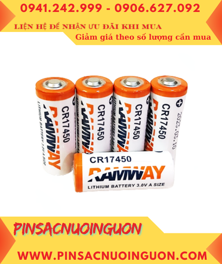 Ramway CR17450, Pin nuôi nguồn PLC Ramway CR17450 lithium 3v 2100mAh chính hãng