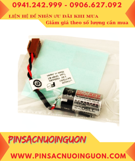 FUJI NP8P-BT; Pin nuôi nguồn FUJI PLC NP1PS NP8P-BT lithium 3.6v, Xuất xứ NHẬT