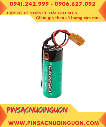 FANSO CR17450E; Pin nuôi nguồn FANSO CR17450E lithium 3v 4/5A 2200mAh chính hãng