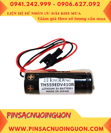 TOTO TH559EDV410R; Pin nuôi nguồn TH559EDV410R lithium 3v 3000mAh chính hãng, Xuất xứ NHẬT