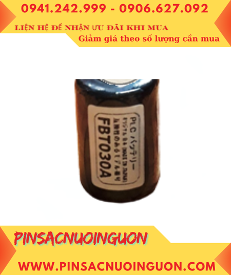 FUJI FBT030A ; Pin nuôi nguồn FUJI FBT030A lithium 3.6v 1/2AA 1000mAh chính hãng, Xuất xứ Nhật
