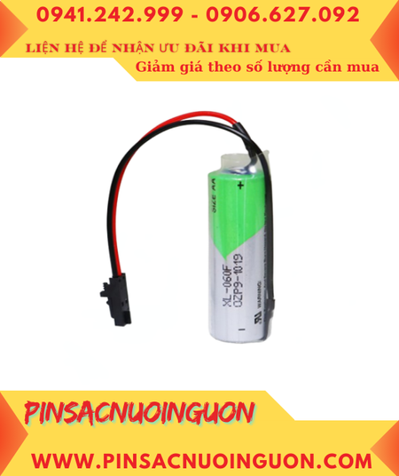 XENO XL-060F (ZẮC CẮM), Pin nuôi nguồn XENO XL-060F lithium 3.6v AA 2600mAh _Xuất xứ Hàn Quốc