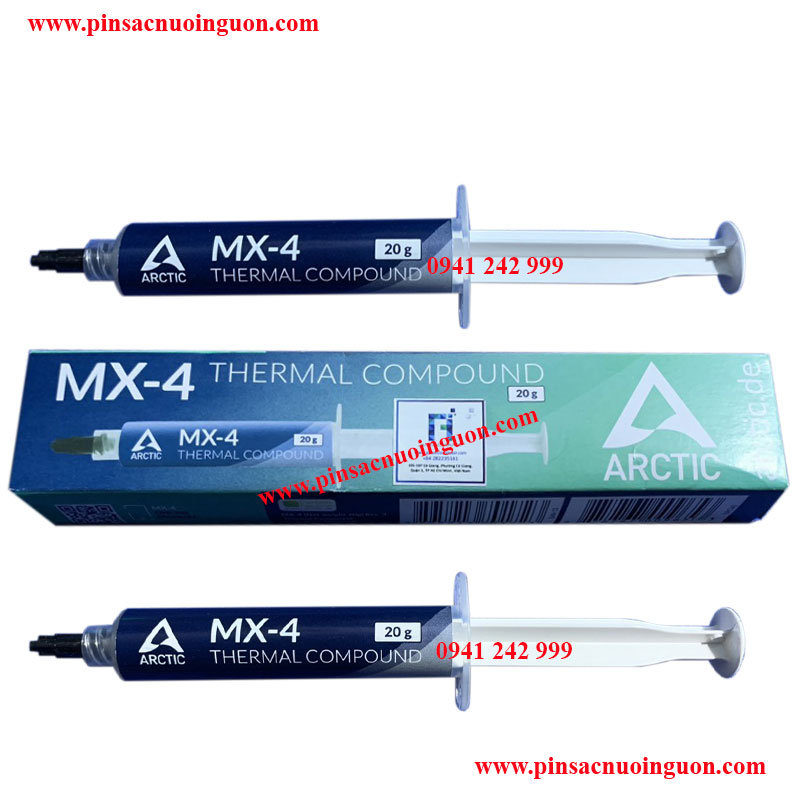 Keo Mx4 20gram hàng chính hãng, keo tản nhiệt mx4 20gram