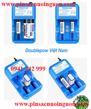 Pin D Đại - Sạc Pin Đa Năng DP-K32 Cho Pin 2A/3A/9V/D/C Doublepow Tự Ngắt1
