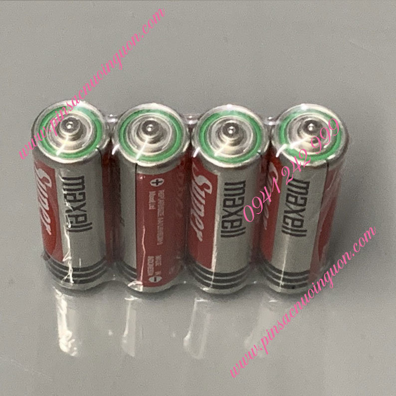 COMBO 1HỘP=40viên Pin AA 1.5v Maxell R6P(AR)4P SUM-3 Super Power ACE _Giá chỉ 109.000đ/ Hộp