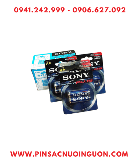 COMBO 12vỉ =24viên Pin AA 1.5v Sony Alkaline Plus LR6 AM3 Extra Power _Giá chỉ 299.000đ/Hộp