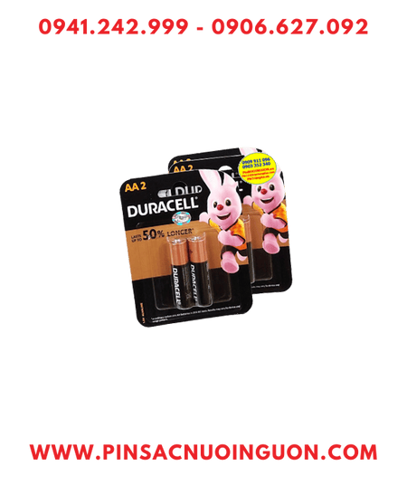 COMBO 01Hộp 12vỉ=24viên (Loại vỉ 2viên) Pin AA 1.5v Duracell MN1500B2 LR6 _Giá chỉ 456.000/HỘP