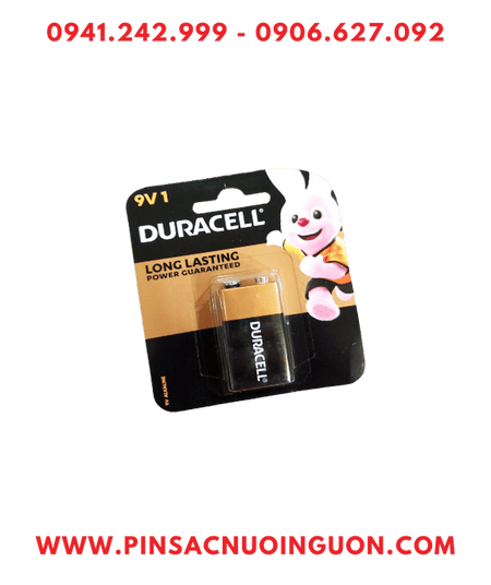 Duracell MN1604B-6LP3146 Pin 9v Duracell MN1604B-6LP3146 Alkaline (Made in Malaysia) MẪU MỚI