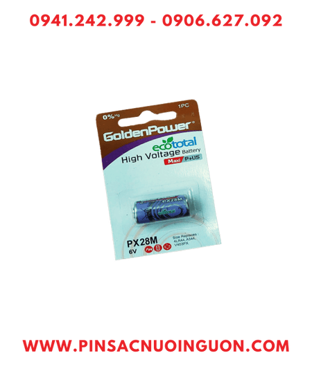 Golden Power PX28G Pin 6v Alkaline GoldenPower PX28G 4LR44 476A (Loại Vỉ 1viên)