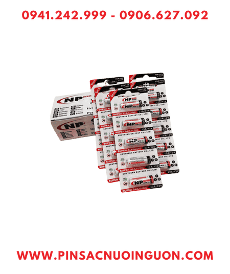 COMBO 01HỘP 10vỉ= 50viên Pin 12v Remote NP 23A MN23 A23 DL23 High Power _Giá chỉ 339.000/ Hộp 50viên