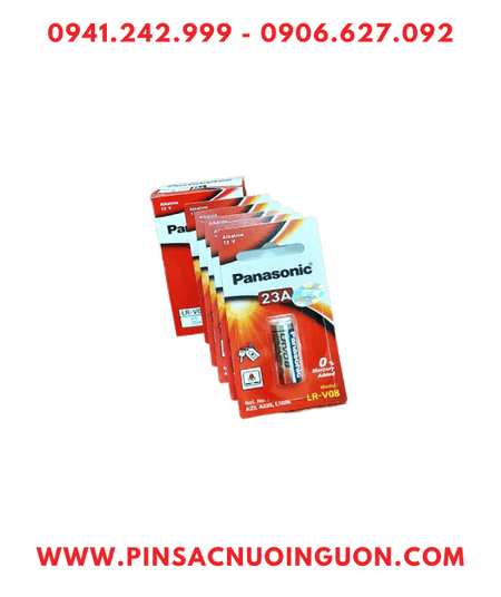 COMBO 1 HỘP 05 Vỉ Pin 12v Remote điều khiển Panasonic LR-V08 A23 _ Giá chỉ 139.000/HỘP 5 vỉ