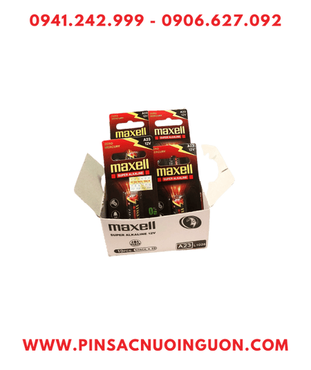 COMBO 01HỘP =10vỉ Pin Remote điều khiển Maxell 23A A23/ L1028 chính hãng _Giá chỉ 279.000/HỘP 10vỉ