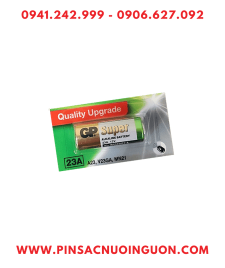 GP23AF-2C5 Pin 12v 23A Pin Remote GP 23AE High Voltage Super Alkaline 12v chính hãng (MẪU MỚI)