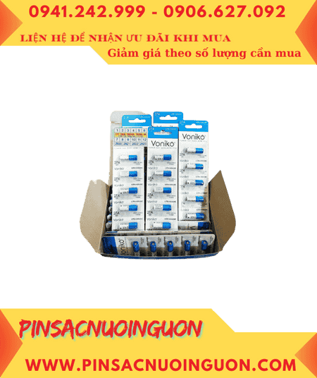 COMBO mua 01hộp=100viên Pin 12v Remote điều khiển Voniko A27 chính hãng _Giá chỉ 699.000/Hộp 100viên