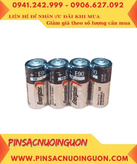 Energizer E90 LR1 /Pin N 1.5v Alkaline Energizer E90-LR1-SUM 5-R1 chính hãng (Vỉ palstic 4 viên)