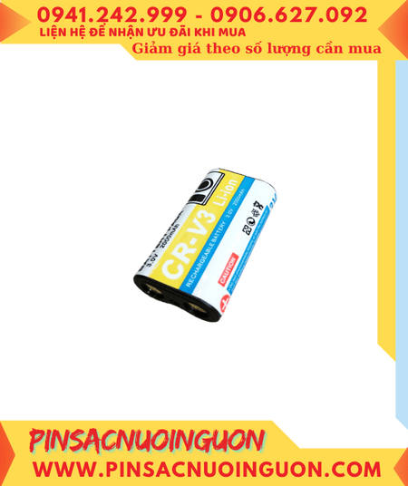 Pin sạc CR-V3 Pin sạc 3v Lithium Li-ion CR-V3 với 2000mAh / 50mm x 25mm x 13mm (Hongkong)