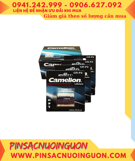 COMBO MUA 01Hộp 12vỉ Pin Camelion CR-P2 Lithium 6V chính hãng (MẪU MỚI) _Giá chỉ 1.070.000/Hộp
